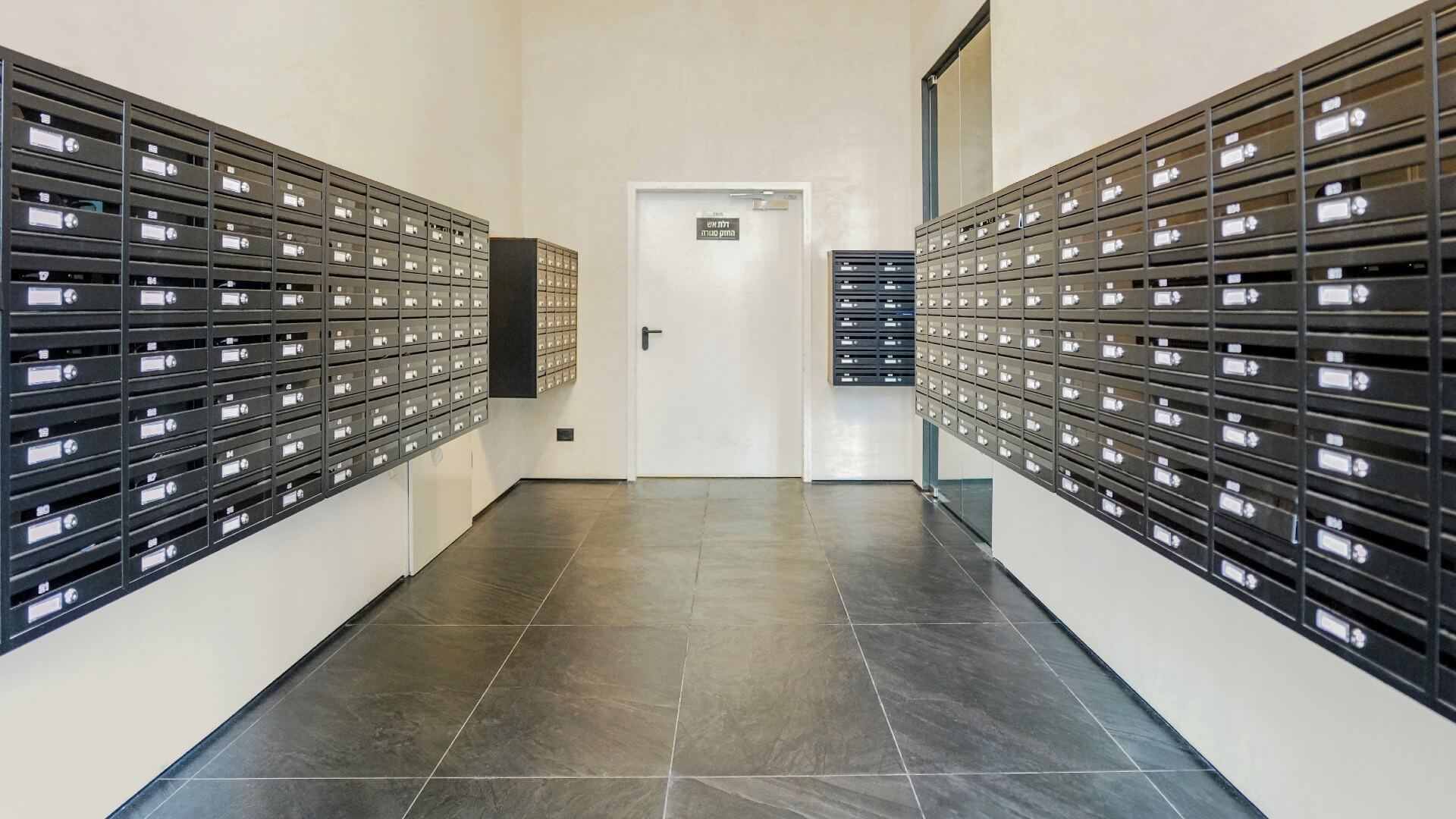 תיבות דואר לחדר דואר מודרני בבניינים