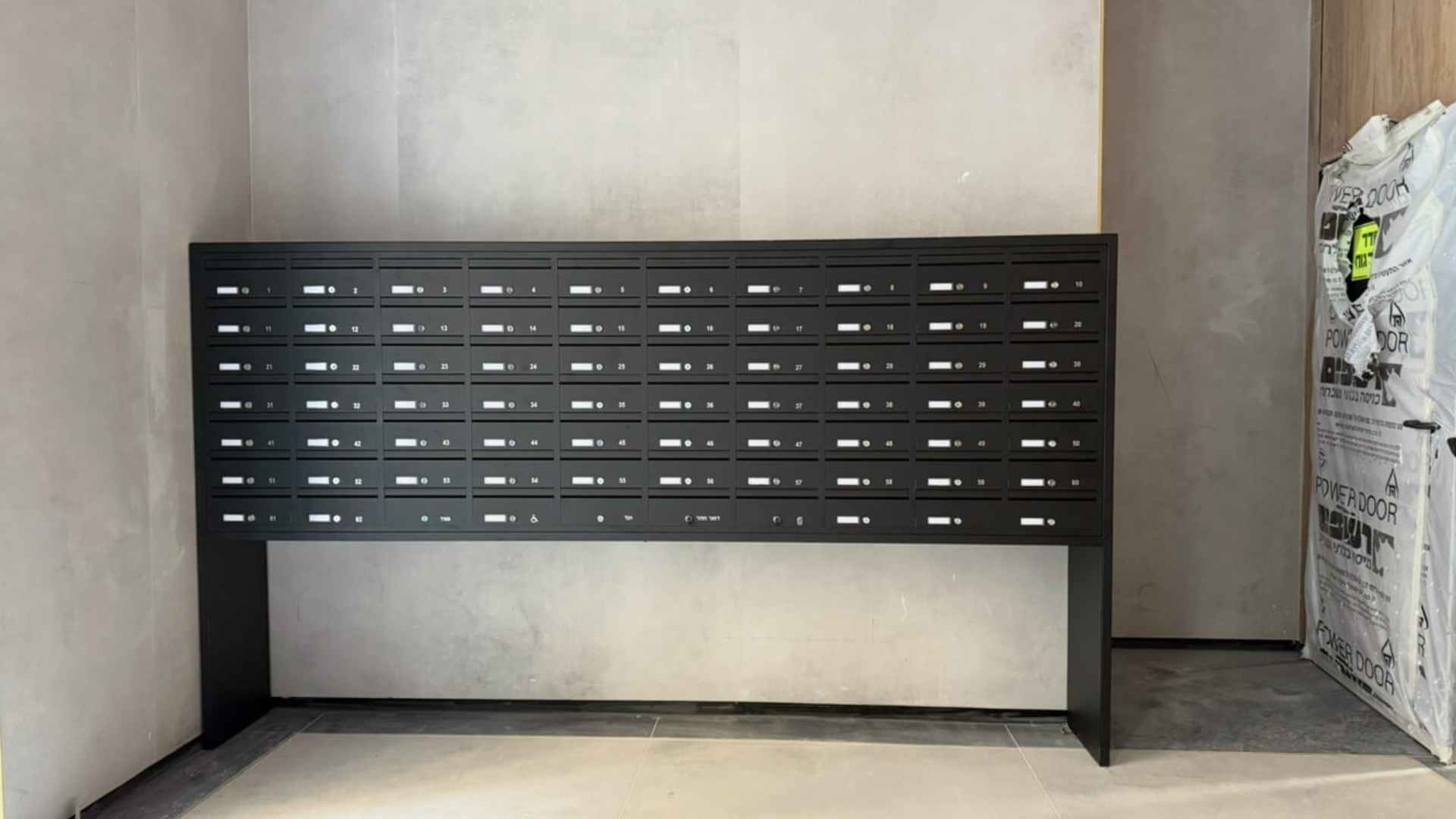 איך לבחור תיבת דואר לפי התקן הישראלי