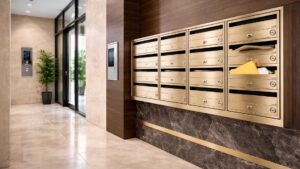 תיבות דואר כחלק מתכנון לובי נכון